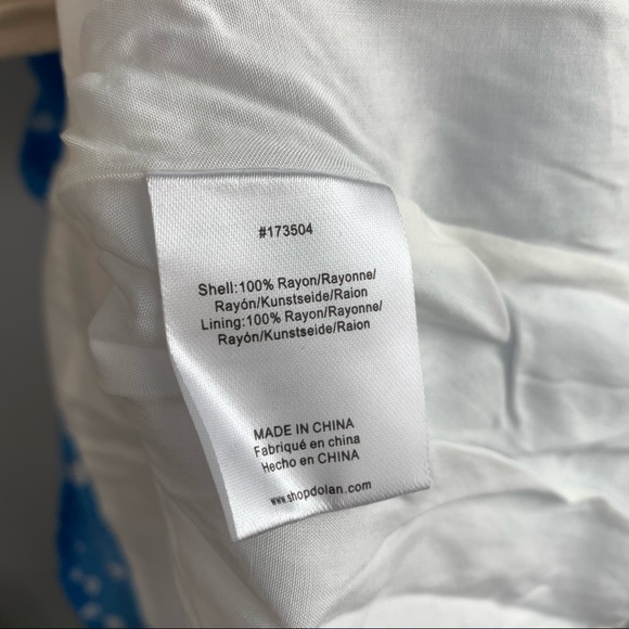 Anthropologie Dolan Laney Maxi Dress Blue NEW - Picture 9 of 12